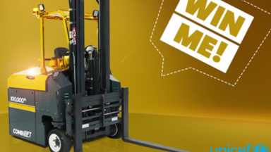 Win Combilift’s 100,000th Forklift and Support UNICEF