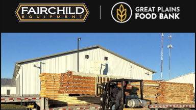 Fairchild Equipment Donates Walk-In Freezer to Food Bank